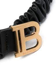 balmain BS0B11 BELTS black&gold 930OR 2
