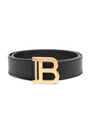 balmain BS0R11 BELTS black&gold 930OR