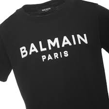 balmain BS8P31 t shirt black&white 930BC 2